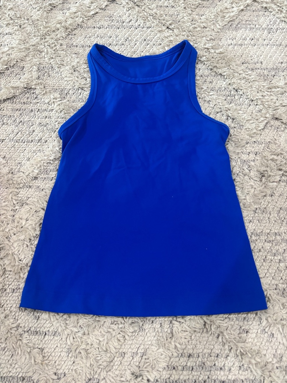 lululemon athletica Royal Blue High Neck Tank